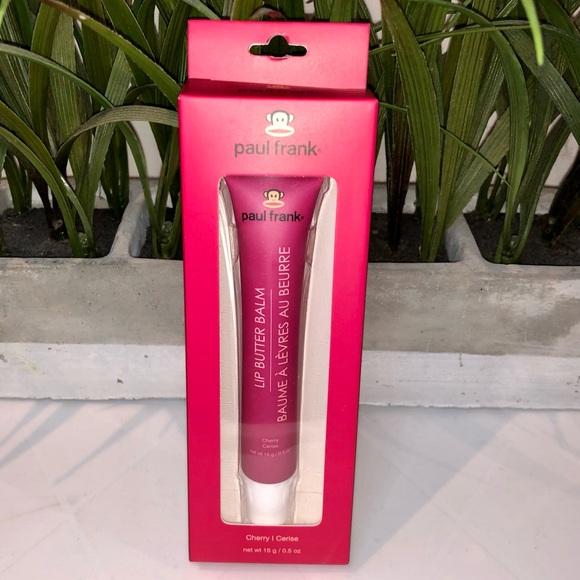 BNIB Paul Frank Lip Butter Balm - Cherry - Picture 2 of 2
